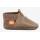 ORANGENKINDER Hausschuhe, Fuchs Motiv naturbraun, Bio-Nappaleder Krabbel/Lauflernschuh Weite: M+W 22-23
