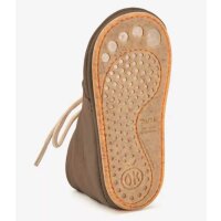 ORANGENKINDER AMIGO beige Lauflernschuh für draußen, Bio-Nappaleder Wete: M+W 22-23