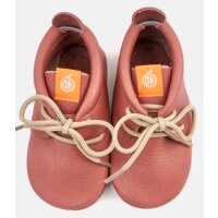 ORANGENKINDER Lauflernschuh für draußen, AMIGO rose, Bio-Nappaleder Weite: W