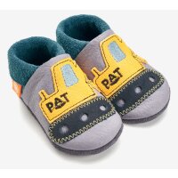 ORANGENKINDER KITA Hausschuhe, Bagger Motiv,...