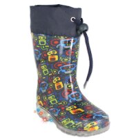 BECK Gummistiefel mit Blinklichter, Roboter, kein...