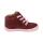 GECK Halbschuh rasberry velours leather laces Weite/M