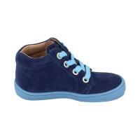 GECK Halbschuh ocean velours leather laces Weite/M