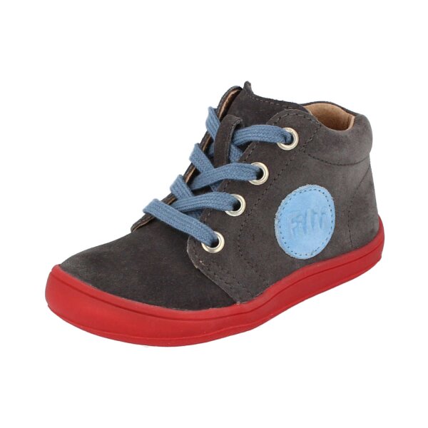 GECK Halbschuh graphi velours leathert laces Weite/M 22