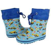BECK Gummistiefel Bagger, hellblau M+W