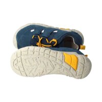 SUPERFIT TRACE Sandale blau/gelb, Weite M