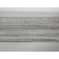 Schnürsenkel Weiß/Silber Länge:100 cm