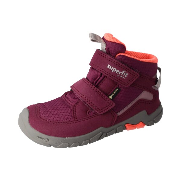 SUPERFIT TRACE Halbschuhe GORE-TEX Membrane rot/orange Weite M