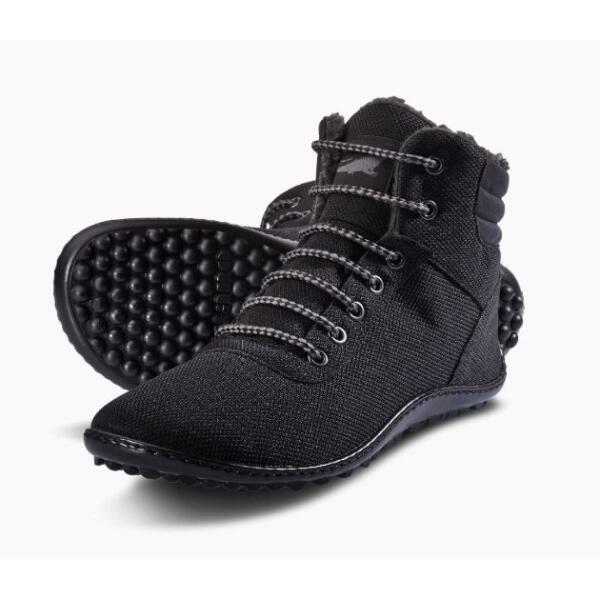 LEGUANO KOSMO Winterstiefel schwarz Weite M+W