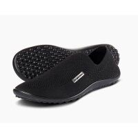 LEGUANO SCIO Sneaker Schlupfschuh schwarz Sneaker Weite M