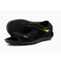 LEGUANO ATTREKKTIVE Sandale unisex schwarz Weite M+W