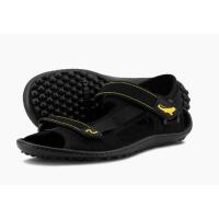 LEGUANO ATTREKKTIVE Sandale unisex schwarz Weite M+W 38