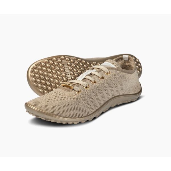LEGUANO GO Sneaker gold vegan Weite M+W
