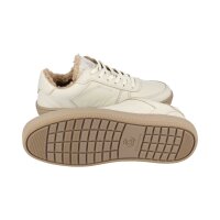 GROUNDIES® HAMPTONS TEDDY FELL Sneaker Nappaleder off white Weite S/M