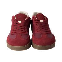 GROUNDIES® PANAMA Sneaker Nappaleder bordeaux Weite M+W 41