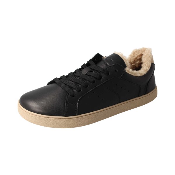 GROUNDIES® UNIVERSE Sneaker TEDDY FELL Nappaleder black Weite S/M 38