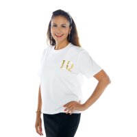BQ T-Shirt white-gold print