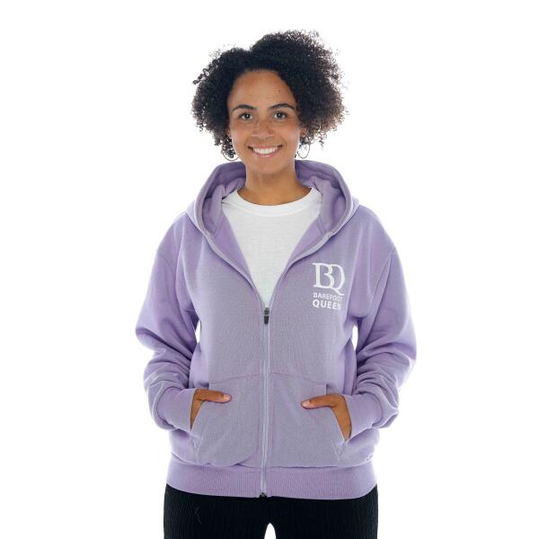 BQ Sweat Zipper lila