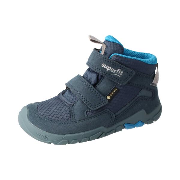 SUPERFIT TRACE Halbschuh GORE-TEX Memrbane blau/türkis Weite M 33