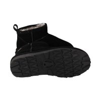 AXELDA GENOA Winterstiefel Schlupfstiefel schwarz waterproof Weite M