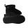 AXELDA VENEZIA Winterstiefel Schlupfstiefel schwarz glitter waterproof Weite M