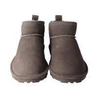 AXELDA GENOA Winterstiefel Schlupfstiefel light grey waterproof Weite S+M