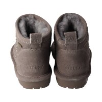 AXELDA GENOA Winterstiefel Schlupfstiefel light grey waterproof Weite S+M
