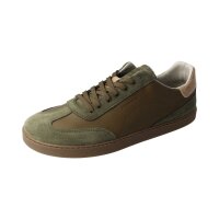 GROUNDIES® PANAMA Sneaker Men Leder khaki Weite M+W