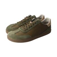 GROUNDIES® PANAMA Sneaker Men Leder khaki Weite M+W 42