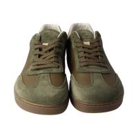 GROUNDIES® PANAMA Sneaker Men Leder khaki Weite M+W 42