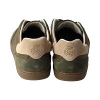 GROUNDIES® PANAMA Sneaker Men Leder khaki Weite M+W 42
