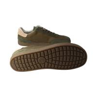 GROUNDIES® PANAMA Sneaker Men Leder khaki Weite M+W 42