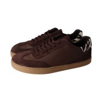 GROUNDIES® PANAMA Sneaker Leder espresso/zebra Weite M+W