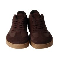 GROUNDIES® PANAMA Sneaker Leder espresso/zebra Weite M+W