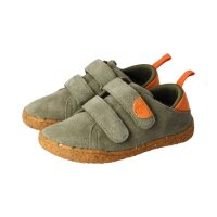 GROUNDIES® Malmö Halbschuhe Leder khaki Weite M