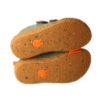 GROUNDIES® Malmö Halbschuhe Leder khaki Weite M