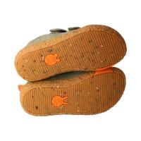 GROUNDIES® MALMÖ KIDS Halbschuhe Leder khaki Weite M+W