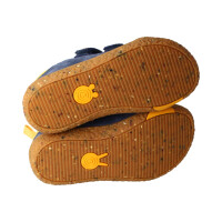 GROUNDIES® Malmö Halbschuhe Leder navy Weite M