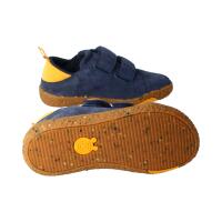GROUNDIES® MALMÖ KIDS Halbschuhe Leder navy Weite M+W