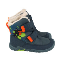 SUPERFIT TRACE Winterstiefel GORE-TEX Membrane blau/orange Weite M