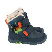 SUPERFIT TRACE Winterstiefel GORE-TEX Membrane blau/orange Weite M 31