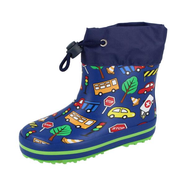 BECK Gummistiefel Traffic mit Warmfutter Weite M+W 24