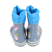 BECK Gummistiefel Rainbow mit Warmfutter Weite M+W