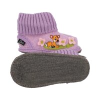 BECK Hausschuhe Bambi aus Schurwolle atmungsaktiv Weite M+W