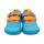 LURCHI BENNY Halbschuh türkies-orange Weite W 29