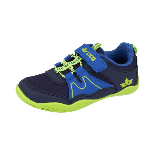 LICO MATURA VS - Turnschuh Unisex marine-blau-lemon Weite M