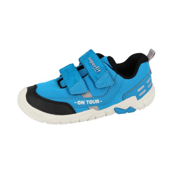 SUPERFIT TRACE Sneaker türkis/schwarz Weite S/M