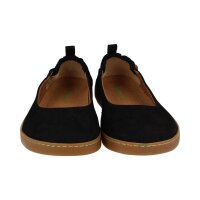 EL NATURALISTA Ballerina nubukleder schwarz Weite M+W