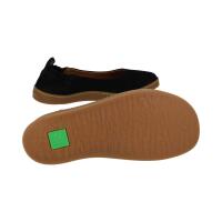 EL NATURALISTA Ballerina nubukleder schwarz Weite M+W