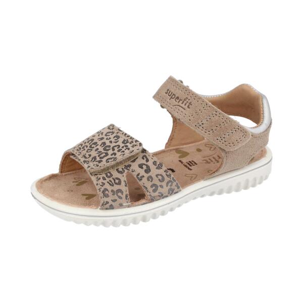 SUPERFIT SPARKLE beige Sandale Weite M 29